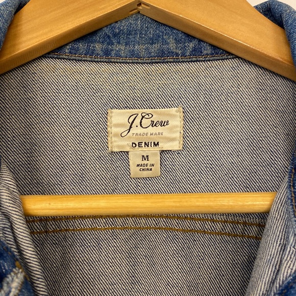 J. Crew Jean jacket medium wash - Picture 2 of 3